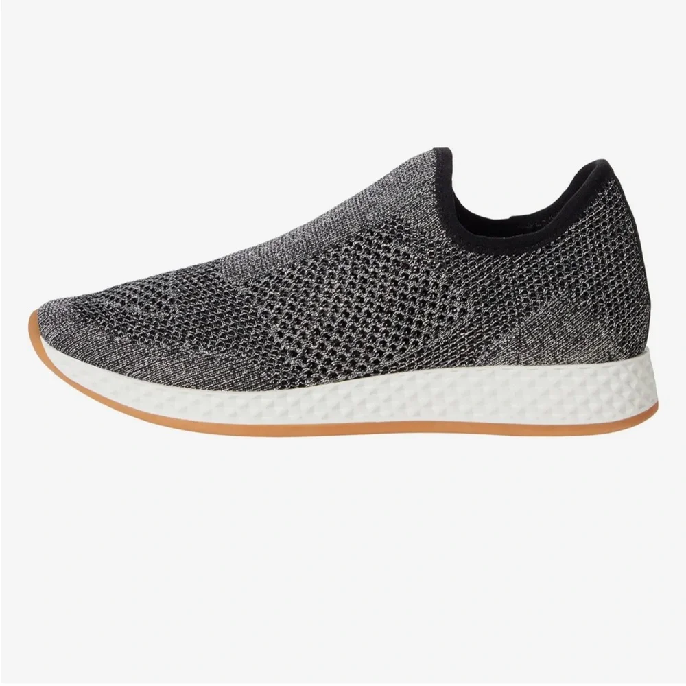 J Brand Knit Metallic Sneaker NEW SZ 8 - Picture 4 of 7